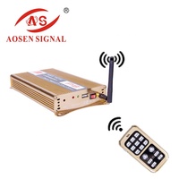 Otomatik elektronik alarm sistemleri 12 volt 600 watt siren sireni amplifikatör ile