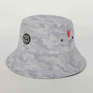Wholesale Custom Designer Logo Plain Fisherman Bulk Luxury Sun Shade Camo Reversible Bucket Cap <b>Hat</b> - Product Image 4