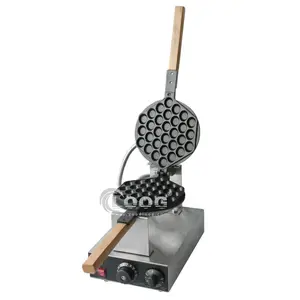 Kitchen Equipment Hong Kong Egg Waffle Maker, Other Snack Machines Rotated Nonstick Bubble Waffle Maker