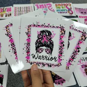 Le verre de <span class=keywords><strong>cancer</strong></span> du <span class=keywords><strong>sein</strong></span> peut envelopper des autocollants de conceptions de sublimation - Product Image 4