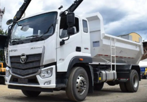 Neuer Foton GTL 4x2 Sattelzugmaschine Linkslenker Euro 2 Luftfederung Bergbau-Transport Flachbett Tieflader-Sattelauflieger - Product Image 2