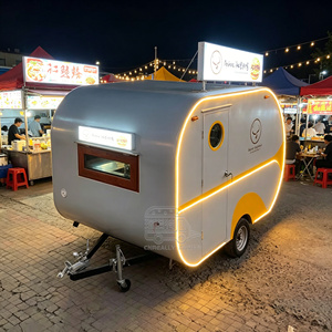 Carrito de Hamburguesas Único, Camión de Helados Móvil, Remolque de Comida y Café Totalmente Equipado - Product Image 5