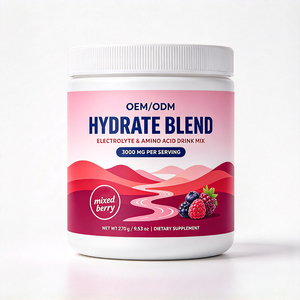Mélange d'électrolytes et d'acides aminés en poudre BCAA personnalisé OEM en vrac pour la récupération énergétique, la remise en forme et les compléments nutritionnels sportifs - Product Image 1