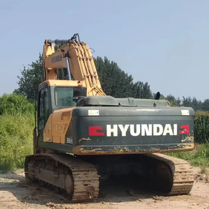 Excavatrice sur chenilles hydraulique d'occasion Hyundai 305LVs certifiée CE, 30,5 tonnes, système hydraulique d'occasion, godet - Product Image 2