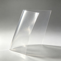 Feuille de plastique PET lenticulaire 3D Zebulun 75LPI, épaisseur 0,45 mm, avec vernissage pour impression offset UV, Zhejiang