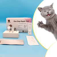Lifecosm RC-CF18 Kit Tes Cepat Virus Peritonitis Infeksi Kucing (FIPV FCov EHR CCV) - Tes Kombinasi Diagnostik Hewan 98%