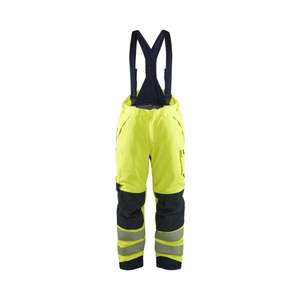 BLAKLADER - 181715343389XL Multinorm <b>winter</b> bib <b>overall</b> Hi-vis Yellow/Navy blue - EAN 7330509823606 FLAME RESISTANT WORKWEAR - Product Image 1