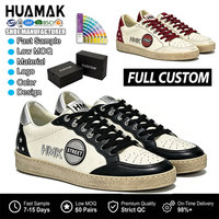 Nouvelles baskets rétro personnalisées de style skate, en cuir, vintage, streetwear, fabrication OEM ODM, fabricant de chaussures personnalisées à marque privée