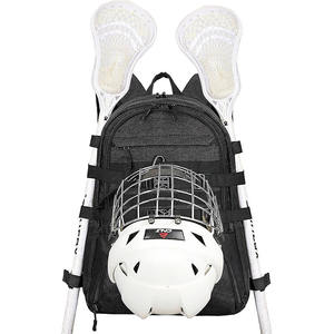 Mochila de Lacrosse con Compartimento Independiente para Zapatos, Mochila de Béisbol de Doble Asa, Bolsa Larga para Equipo de Hockey para Deportes de Raqueta - Product Image 1