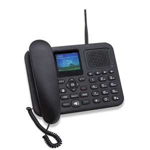 Uso domestico e in ufficio 2G Gsm Wireless Smart Desktop Phone FM <span class=keywords><strong>Radio</strong></span> Call Recording Sim Cordless Phone - Product Image 6