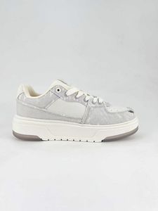 أحذية رياضية مستوحاة من بوما Sk8-Hi للجنسين، أحذية جري عادية مخصصة باللونين الأبيض والرمادي للرجال، إصدار جديد مستوحى من أحذية التزلج - Product Image 4