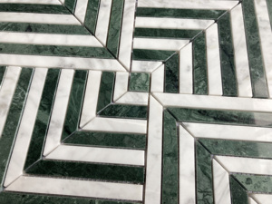 Gạch lát tường và sàn nhà thiết kế sang trọng, kiểu dáng bất quy tắc, màu xanh bạc hà, chất liệu đá <span class=keywords><strong>mOSAIC</strong></span>, thích hợp cho phòng khách, phòng ăn, phòng tắm, phòng ngủ, cầu thang, khách sạn - Product Image 4