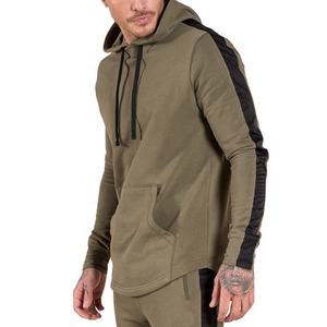 Sudadera con capucha de manga corta para hombre, ropa deportiva masculina de cuello redondo, con diseño personalizado - Product Image 3