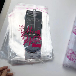 ถุงบรรจุภัณฑ์พลาสติกคุณภาพสูง ถุง OPP พิมพ์โลโก้แบรนด์ตามสั่ง ถุงใส่เสื้อผ้า PE พร้อมเทปกาวในตัว - Product Image 2