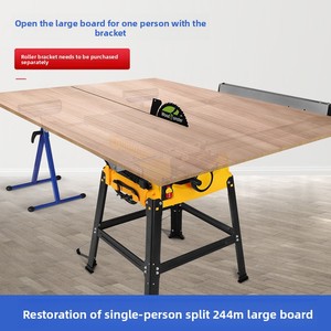 <span class=keywords><strong>Sierra</strong></span> <span class=keywords><strong>de</strong></span> <span class=keywords><strong>Mesa</strong></span> Deslizante para Trabajar la Madera <span class=keywords><strong>LUXTER</strong></span> <span class=keywords><strong>de</strong></span> 1800w y 10 Pulgadas (255mm), Montaje Reversible, Doble Propósito, Cortadora <span class=keywords><strong>de</strong></span> Aluminio/Madera, 80 Dientes - Product Image 4