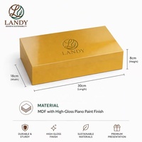 Boîte à parfum arabe en bois gravée sur mesure avec logo, finition miroir, écologique, haut de gamme, pour huile OUD, idéale pour le Moyen-Orient