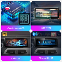 Radio de Auto Junsun con CarPlay Inalámbrico y Android Auto para Benz Clase C W204 S205 C204 2011 2012 2013-2018, Multimedia GPS 2din