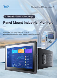 Monitor de alto brillo totalmente metálico para exteriores, duradero, plano, para montaje en pared, TFT LED, pantalla táctil LCD, Monitor Industrial, nuevo - Product Image 5