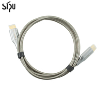 Câble d'extension optique actif SIPU 18 Gbit/s 4K 60 Hz avec gaine en PVC, longueur personnalisable pour moniteur, microphone/haut-parleur