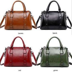 Bolso de Mano de Cuero Genuino OEM para Mujer, Bolsos de Cuero Vacuno - Product Image 6