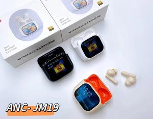หูฟังไร้สาย APP Control JM19 แบบเต็มหน้าจอ TWS รองรับการรับสายและข้อความ พร้อมหน้าจอสัมผัส - Product Image 3