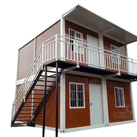 Dernière Offre Spéciale Assemblage flexible Salle de conteneur élégante, pratique et rentable Maison de conteneur modulaire préfabriquée de luxe