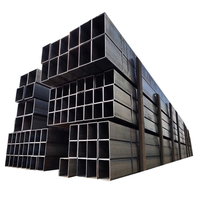 Tuyau carré en acier au carbone haute résistance S235JR laminé à froid, longueurs 6m/8m/12m, pour structures, pliage et découpe