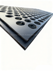 Grille de filtration en acier perforé à trous rectangulaires régularisés, <span class=keywords><strong>plaque</strong></span> filtrante haute résistance antidérapante et résistante à l'usure - Product Image 2