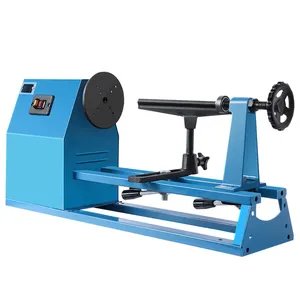 Máquina de torno de madera de velocidad variable, torno para torneado de madera, mini máquina de torno de madera automática