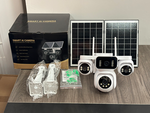 PIX-LINK Telecamera di Sicurezza Esterna 8MP 4G AOV a Energia Solare con 4 Lenti, Full HD, Visione Notturna, Rilevamento Movimento, Wireless, per Casa Intelligente - Product Image 6