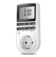 Temporizador Digital Electrónico TM02 con Enchufe EU FR US, Temporizador de Cocina, Enchufe Temporizador Programable