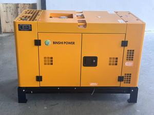 BS Power 2 Cilindros Diesel Genset Generadores de energía libre Comprar en línea 15kw para Home Apartment Factory - Product Image 3