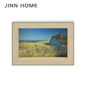 Jinn Home High Quality Wooden Photo <strong>Frame</strong> With Natural Feel <strong>Picture</strong> <strong>Frame</strong> Black Highland <strong>Border</strong> - Product Image 5