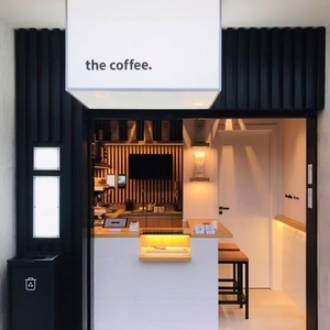 Dấu hiệu cửa hàng Acrylic tùy chỉnh với bảng quảng cáo hộp Đèn chiếu sáng cho các cửa hàng cà phê - Product Image 2