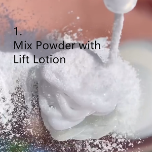 Poudre <span class=keywords><strong>de</strong></span> <span class=keywords><strong>Rehaussement</strong></span> <span class=keywords><strong>de</strong></span> <span class=keywords><strong>Cils</strong></span> Coréenne sans Colle – Mélange Épais Marque Blanche pour l'Amélioration Professionnelle des <span class=keywords><strong>Cils</strong></span> - Product Image 2