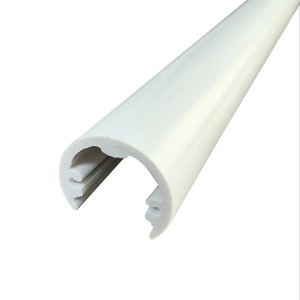 Pantalla arqueada de PC de plástico de extrusión personalizada, piezas LED modernas, cubierta lineal de luz, carcasa, iluminación, difusor de pantalla de techo - Product Image 1