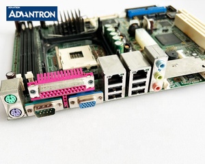 ADVANTECH AIMB-641 Rev. Carte mère industrielle embarquée A1 AIMB641G7001E-T Socket 478 MiniATX avec ports LVDS SATA LAN 6COM - Product Image 6