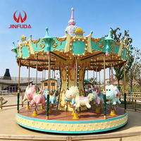 Manège de fête foraine à vendre Chine, 16 places, carrousel de luxe pour enfants, manège Merry Go Round, équipement d'amusement à vendre