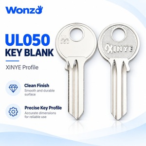 Llave Redonda de Latón UL050 con Ranura para Cerraduras de Bola y Puertas de Entrada, Suministro para <span class=keywords><strong>Cerrajeros</strong></span>, Directo de Fábrica - Product Image 1