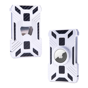 ที่ใส่บัตรโลหะบางเฉียบ ป้องกัน RFID  สกรีนโลโก้ได้ สำหรับผู้ชาย - Product Image 1