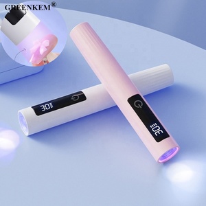 Đèn <span class=keywords><strong>UV</strong></span> <span class=keywords><strong>mini</strong></span> 3W sạc lại được dành cho móng tay với cảm biến tự động và công nghệ làm cứng LED không gây nóng, hiệu quả - Product Image 1