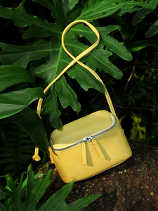 2026 summer new genuine leather women's small square shoulder bags fashion small designer handbags Custom logo crossbody handbag - Product Image 3