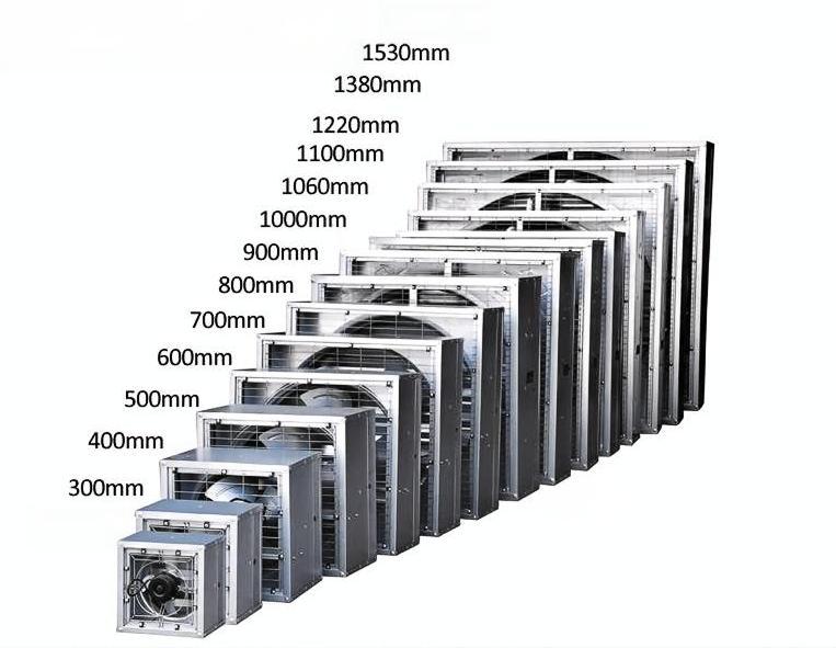 600MM 220V 380V Electric Wall Mount