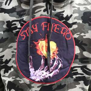 Haute qualité 100% coton hommes sweats à capuche automne hiver épais en peluche pull motif personnalisé Chenille broderie avant Logo tricoté - Product Image 4