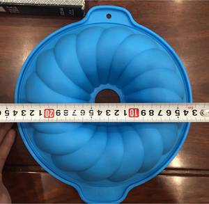 9inch Gear-shaped silicone cake mold DIY bread toast baking tool with functions for chocolate, <b>jelly</b>, <b>pudding</b>, and soap molds - Product Image 4