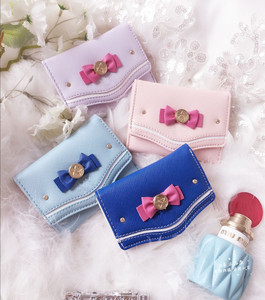 2025 bolso corto de cuero Pu con lazo de bloqueo de Color para <span class=keywords><strong>adolescentes</strong></span>, bonita cartera para mujeres jóvenes - Product Image 1