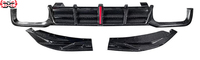 Offres Spéciales fibre de carbone AE Style pare-chocs arrière diffuseur arrière Kit de carrosserie accessoires de voiture pour BMW X3M F97 X4M F98 Lci 2022