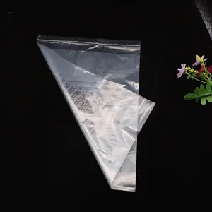 Custom Transparent Packing Low Density Polyethylene LDPE Recycled Resealable Polybag Pe Flat Plastic Poly Bags For Packaging