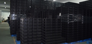 صندوق تخزين أدوات المستودعات، حاوية تخزين بلاستيكية قابلة للتكديس والتعليق، رف تخزين، صندوق لقطع الغيار - Product Image 6