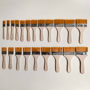 Pinceaux polyvalents de différentes tailles de prix usine avec manche en bois de fer pour la peinture de peintres d'art professionnels - Product Image 2